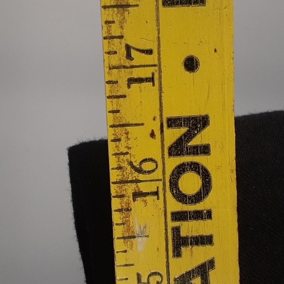 Harve Benard Button Front Wool Wide Leg Trouser Pants - Picture 3 of 10